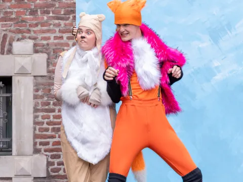 Wiesel und Fuchs